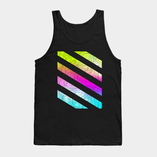 Electro Tank Top by clingcling